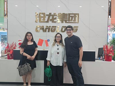 Chilean client visits