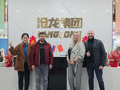 Russian clients visiting