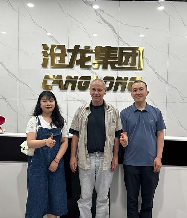 German clients visiting