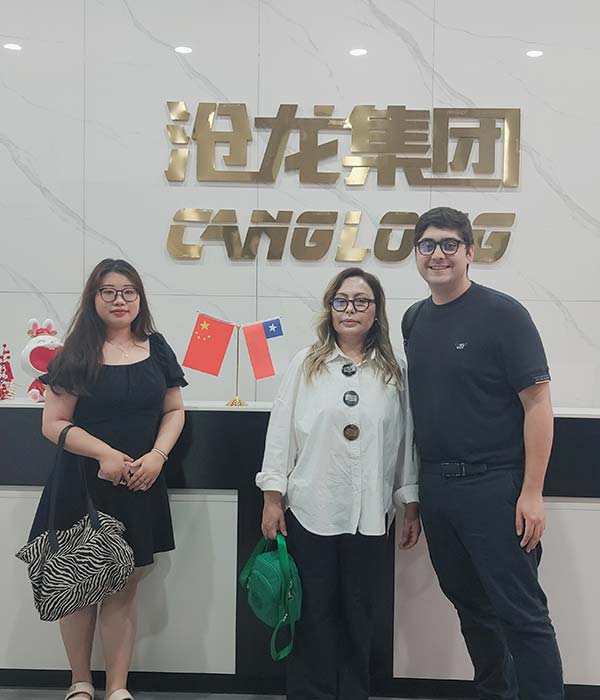 Chilean client visits