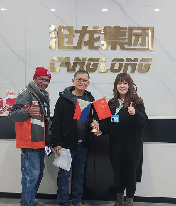Philippine clients visiting