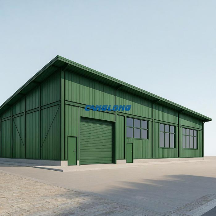 Single Slope Warehouse