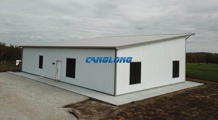 Single Slope Warehouse