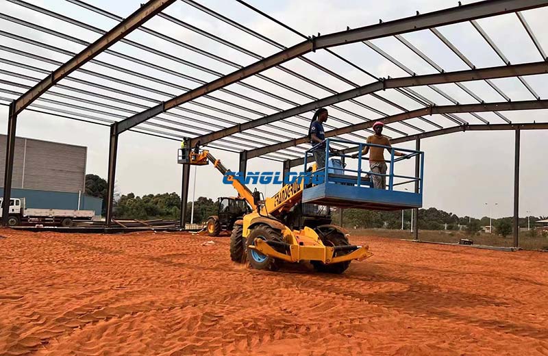 steel structure installation