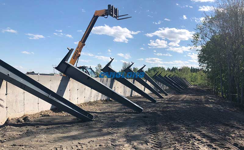 steel structure installation