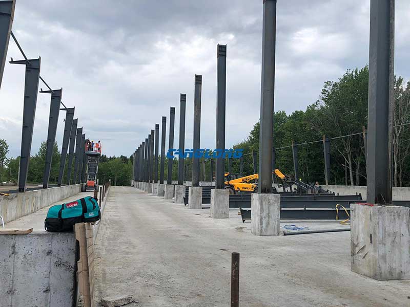 steel structure installation