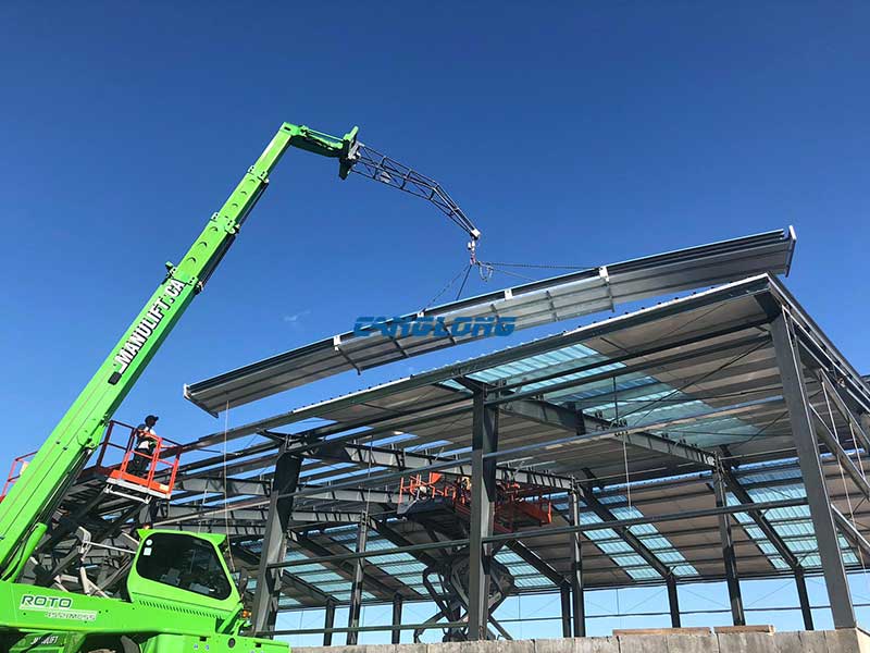 steel structure installation
