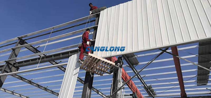 steel structure installation