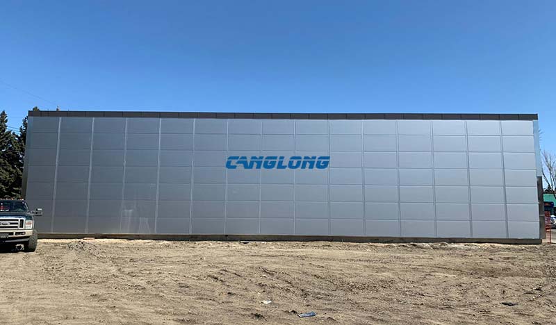 Canada PU Panel Factory Building