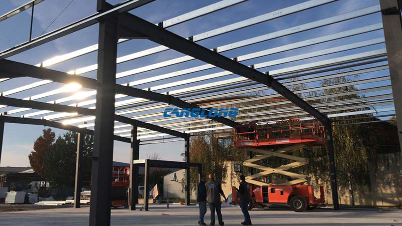 steel structure installation