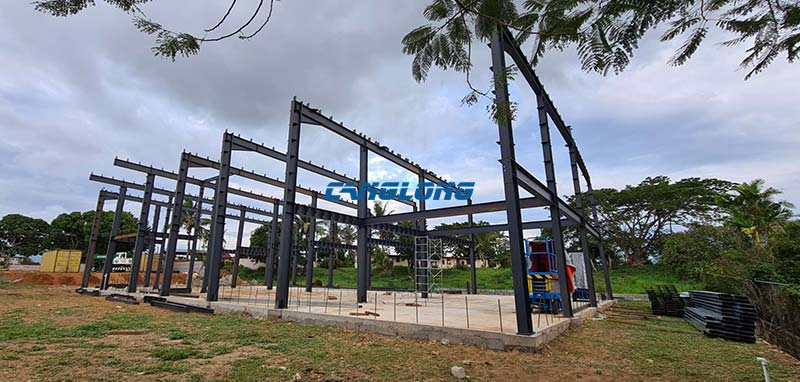 steel structure installation