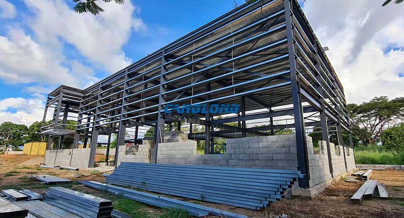 steel structure installation