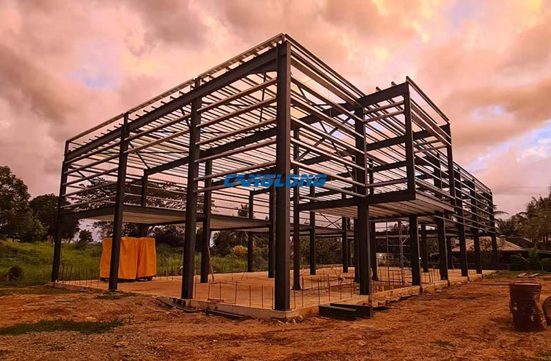 steel structure installation