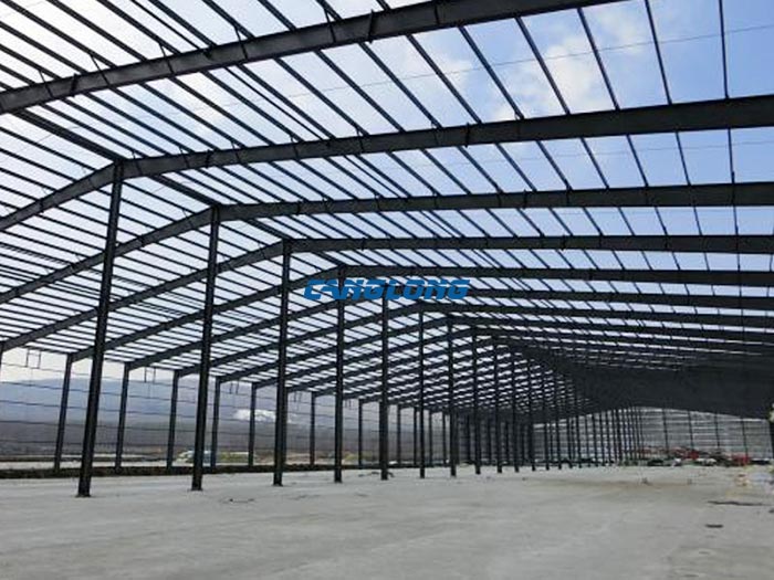 Double Span Steel Workshop