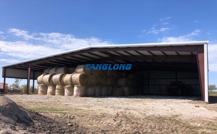Two Sided Shed