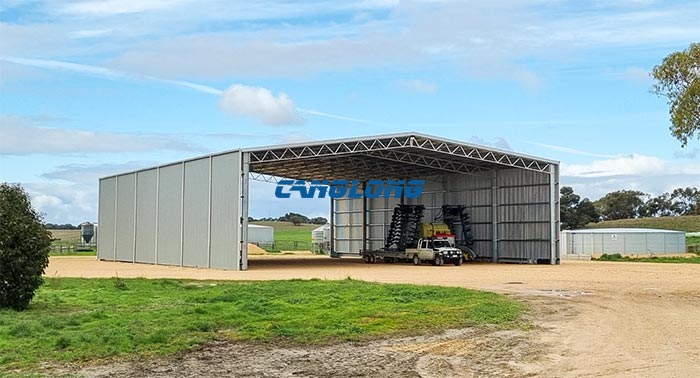 Two Sided Shed