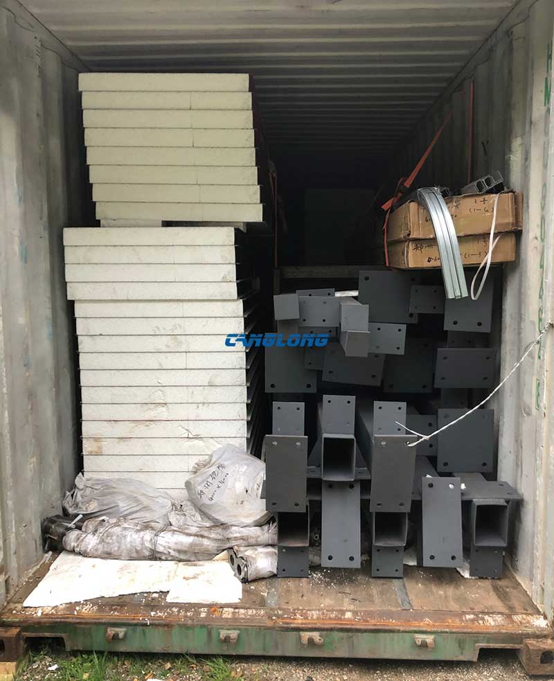steel structure shipment