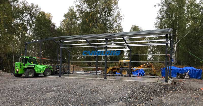 steel structure installation