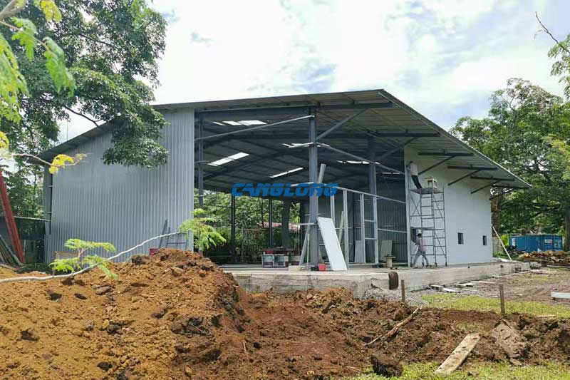 steel structure warehouse installation
