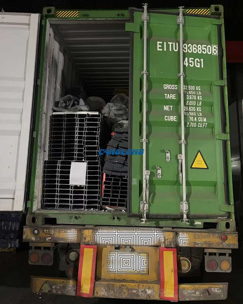 steel structure arrived
