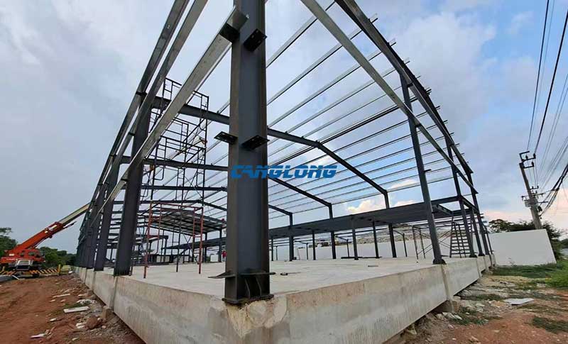 steel structure installation