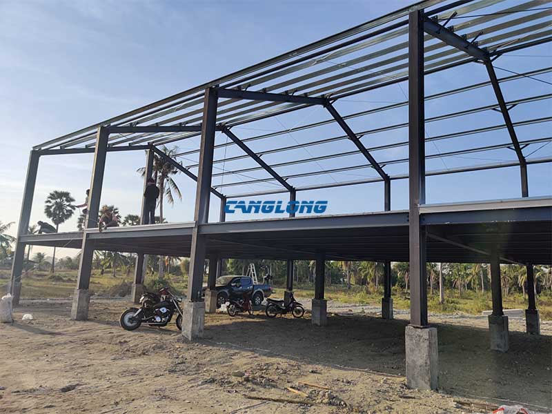 steel structure installation