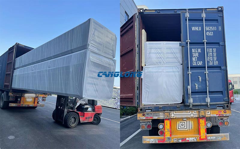 cold storage panels shipment