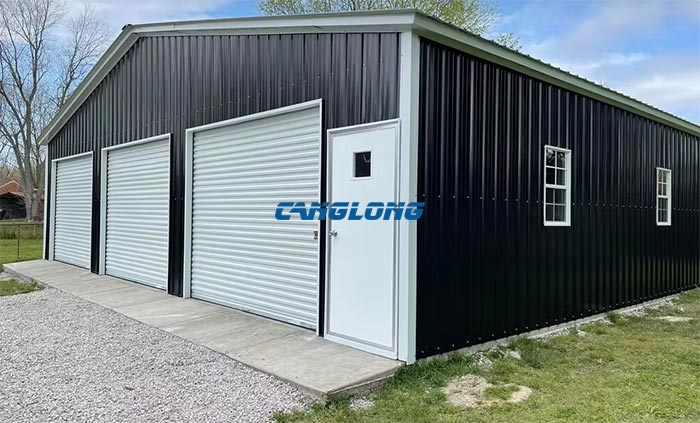 steel structure garage