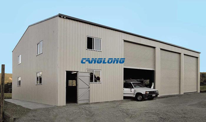 steel structure garage