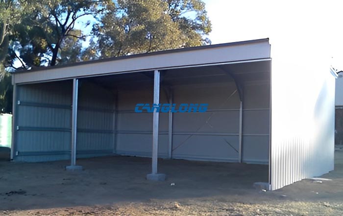 steel structure garage