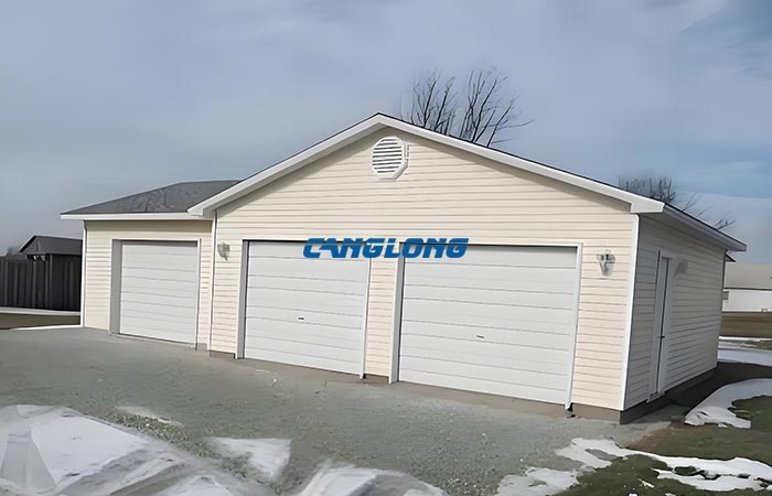 Three Car Garage