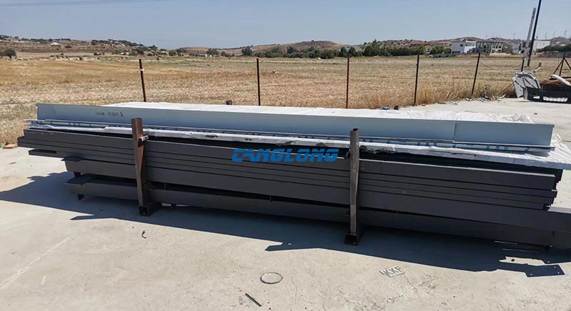steel structure arrived