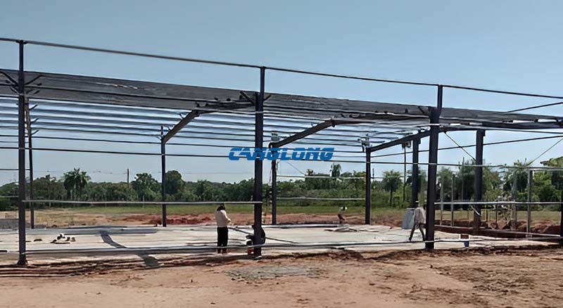 steel structure installation