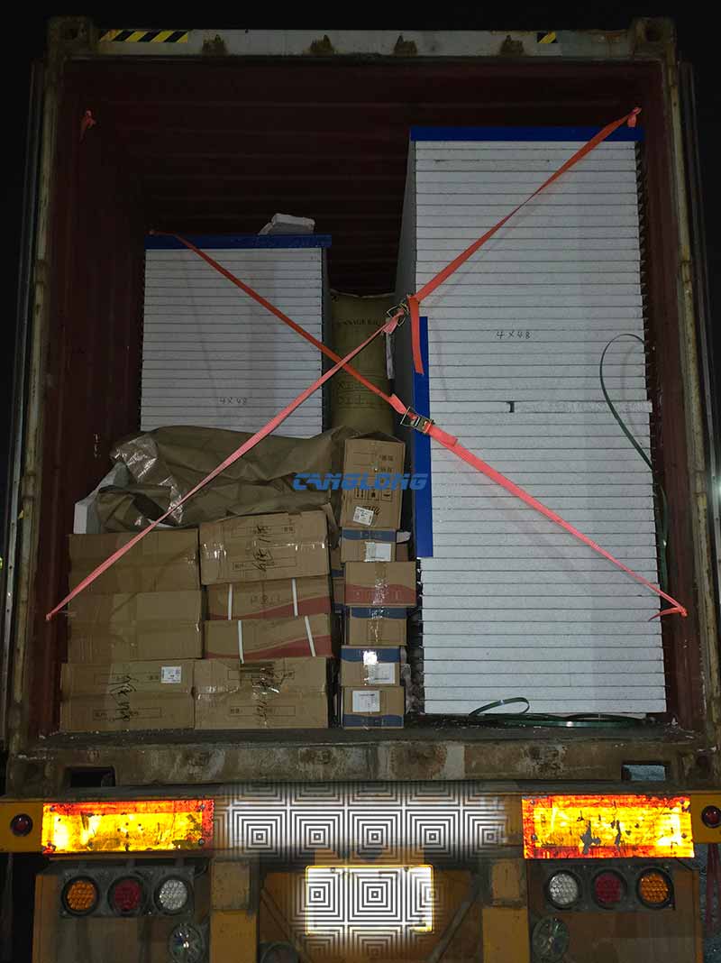 eps clean room panels shipment