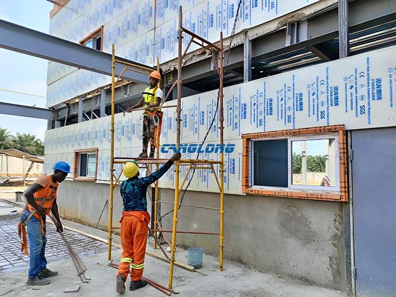 wall panels installation