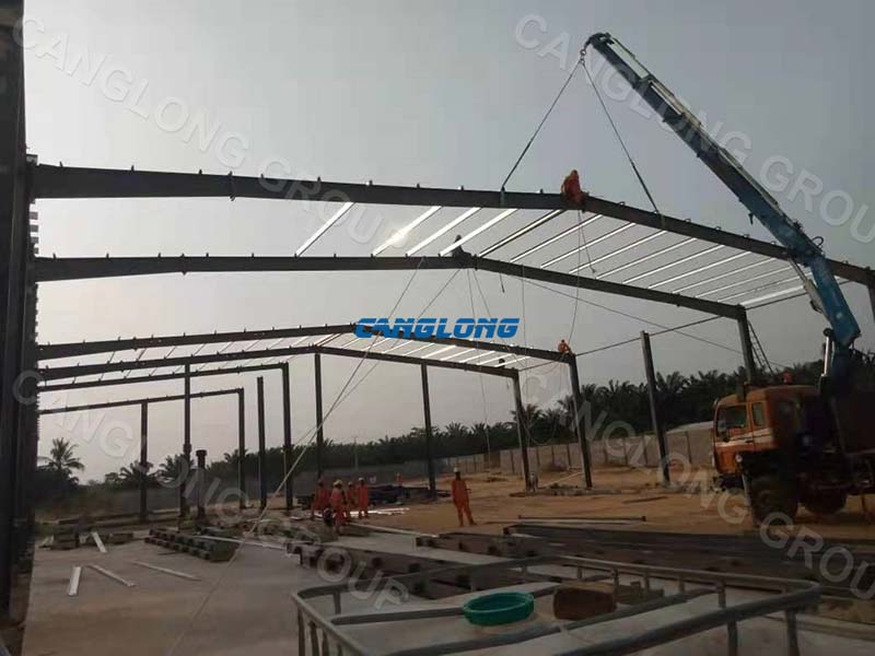 steel structure installation