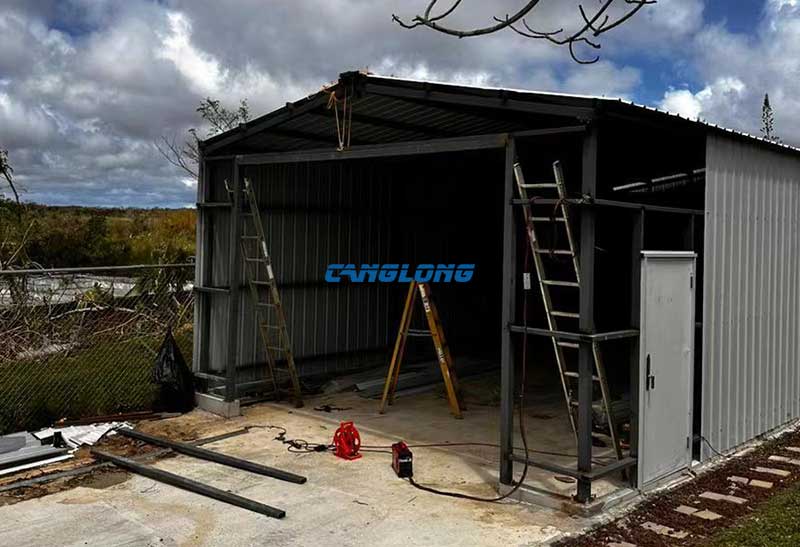 steel structure installation