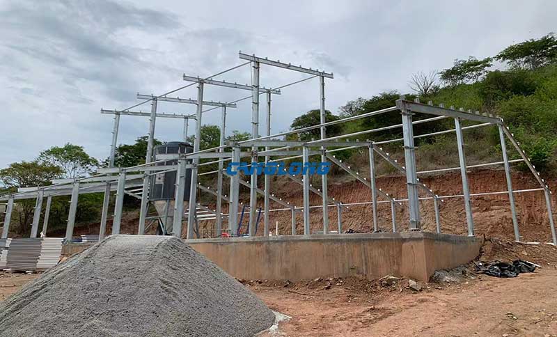 steel structure installation