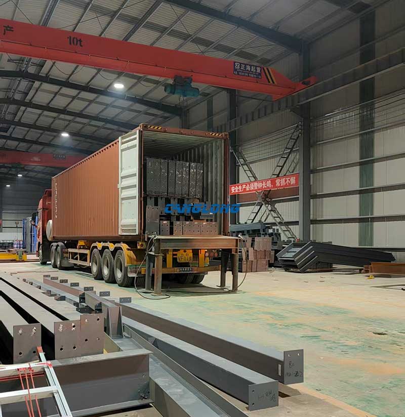 steel structure shipment
