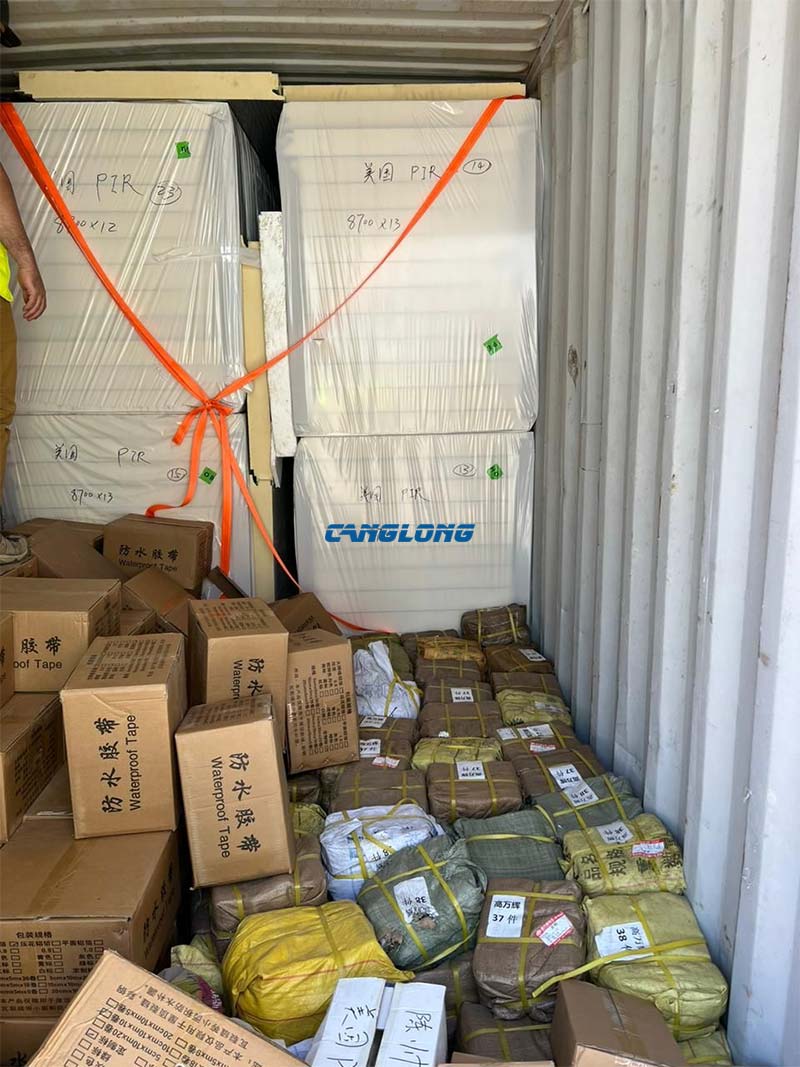 PIR sandwich panels have arrived