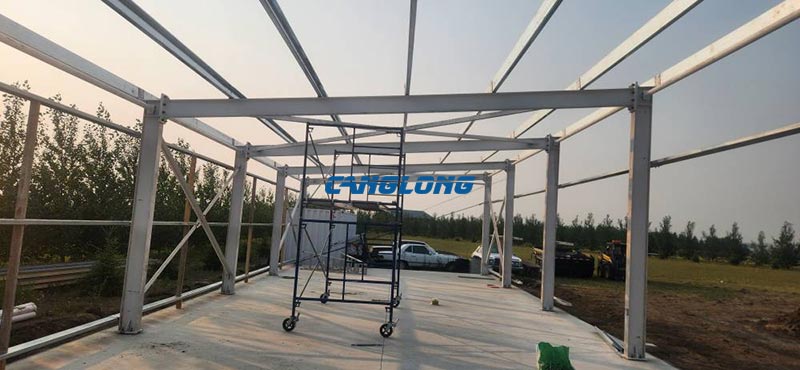 steel structure installation