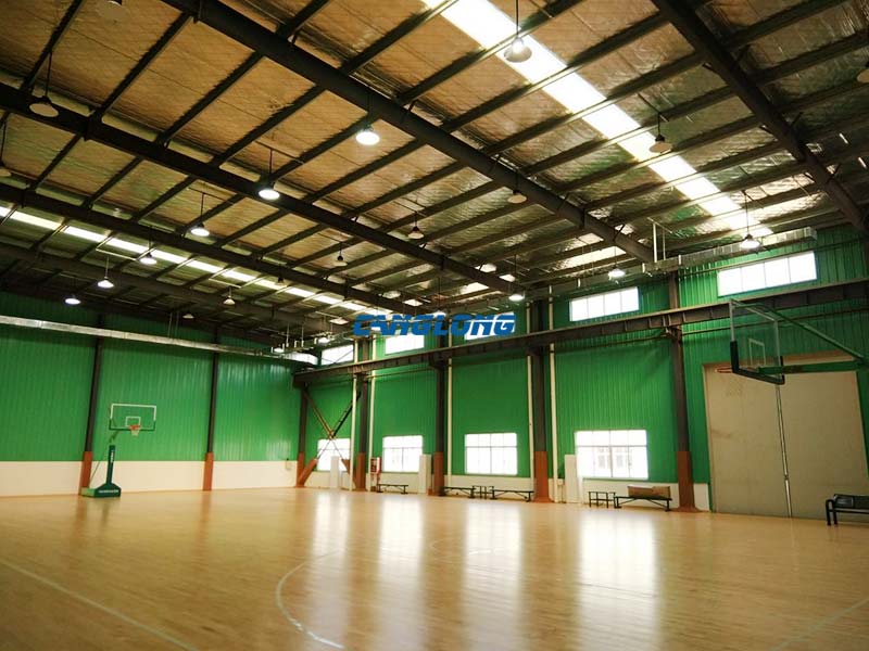 steel structure basketball hall