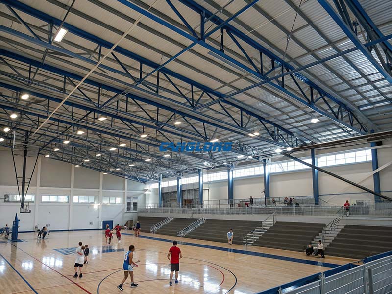 steel structure basketball arena