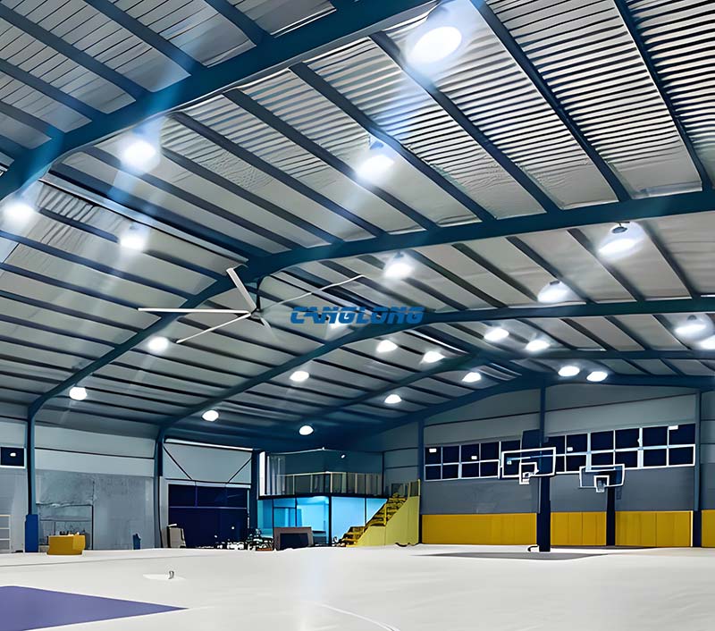 steel structure basketball arena