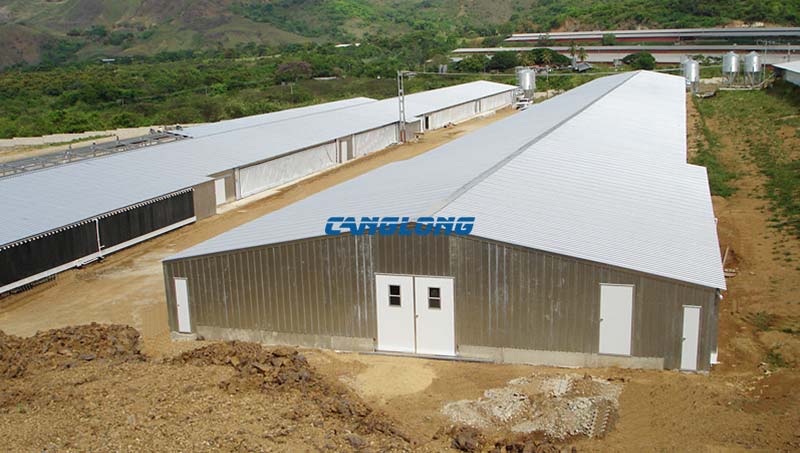 Steel Structure Chicken Coop