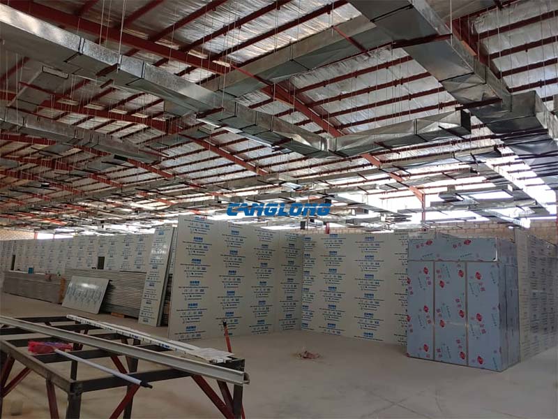 clean room panels installation