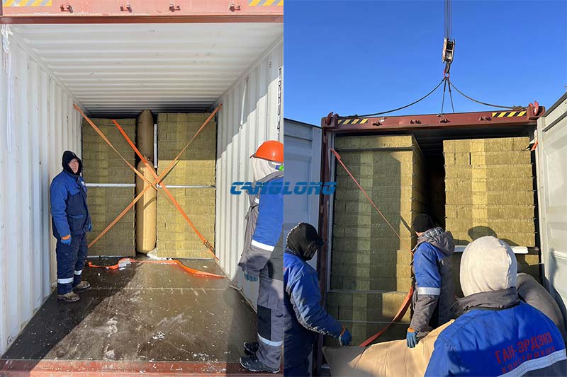 rock wool sandwich panel received goods