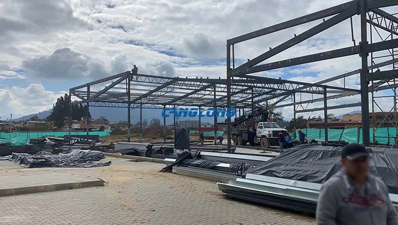steel structure installation