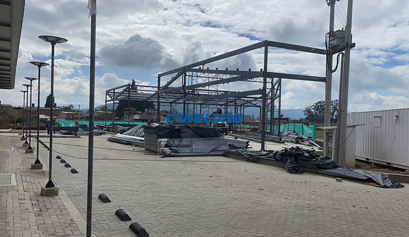 steel structure installation