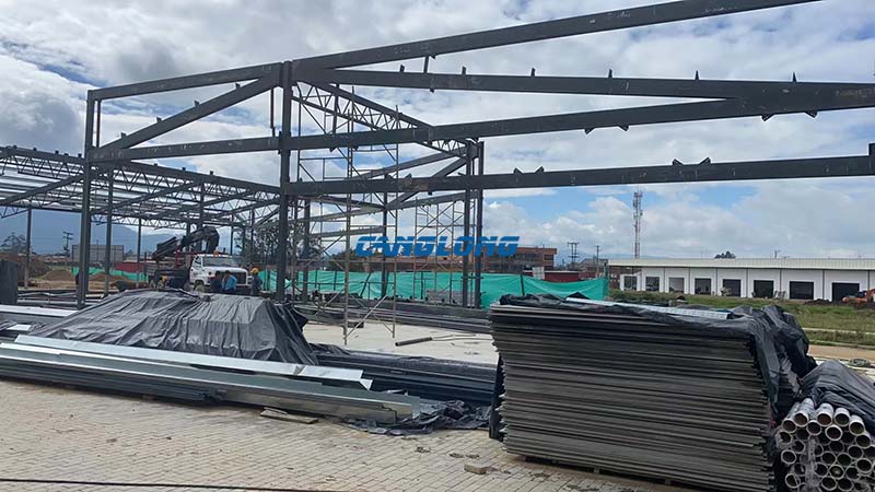steel structure installation